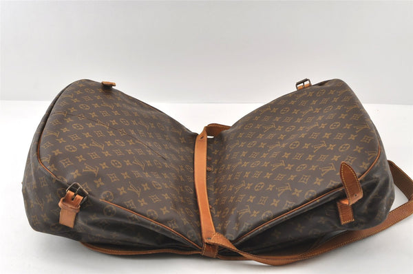 Authentic Louis Vuitton Monogram Saumur 43 Shoulder Cross Bag M42252 LV 6236I