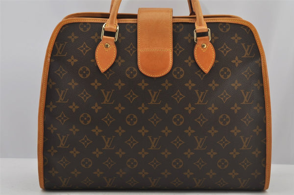 Authentic Louis Vuitton Monogram Rivoli Business Hand Bag M53380 LV 6237J