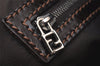 Authentic FENDI Vintage Zucca Shoulder Hand Bag Purse Canvas Leather Beige 6238I