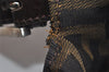 Authentic FENDI Zucca Mamma Baguette Shoulder Bag Canvas Leather Brown 6239I