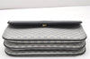 Authentic GUCCI Micro GG PVC Leather Shoulder Clutch Bag Navy Blue Junk 6239K