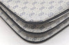 Authentic GUCCI Micro GG PVC Leather Shoulder Clutch Bag Navy Blue Junk 6239K