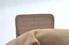 Authentic Christian Dior Trotter Romantic Hand Bag PVC Suede Leather Beige 6240I