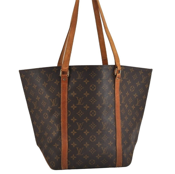 Authentic Louis Vuitton Monogram Sac Shopping PM Tote Bag M51108 LV 6240J