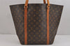 Authentic Louis Vuitton Monogram Sac Shopping PM Tote Bag M51108 LV 6240J