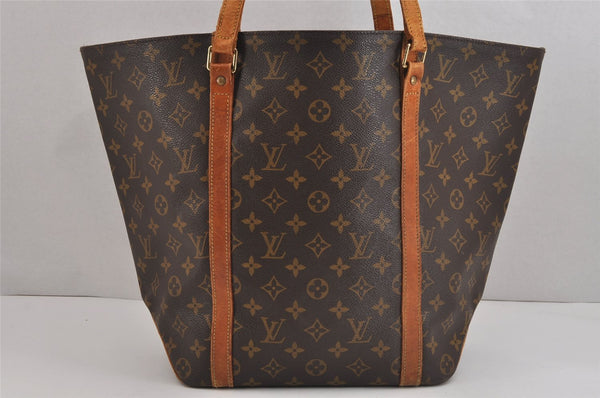 Authentic Louis Vuitton Monogram Sac Shopping PM Tote Bag M51108 LV 6240J