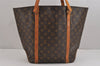 Authentic Louis Vuitton Monogram Sac Shopping PM Tote Bag M51108 LV 6240J