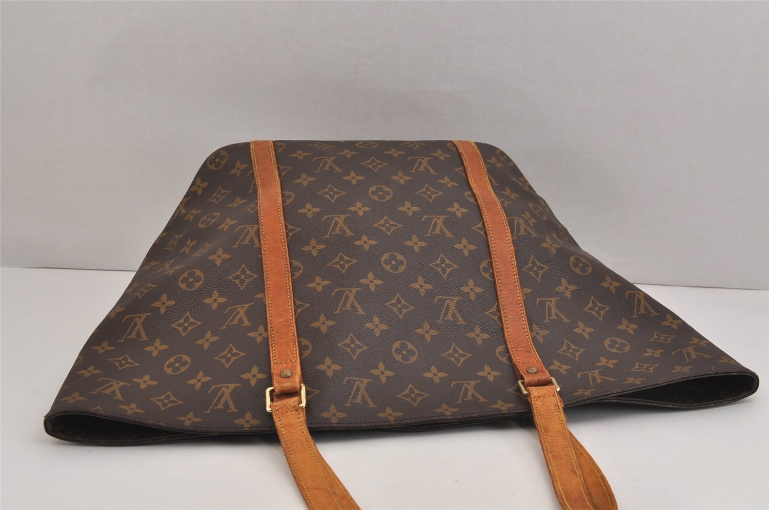 Authentic Louis Vuitton Monogram Sac Shopping PM Tote Bag M51108 LV 6240J