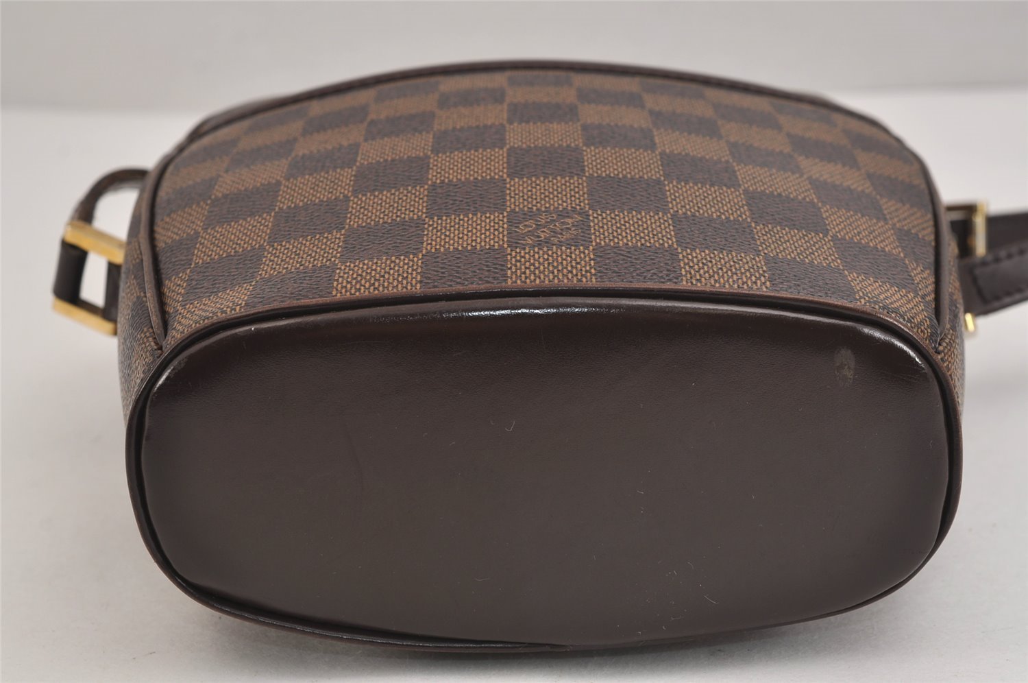 Authentic Louis Vuitton Damier Ipanema PM Shoulder Cross Bag N51294 LV 6241J