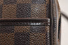 Authentic Louis Vuitton Damier Ipanema PM Shoulder Cross Bag N51294 LV 6241J