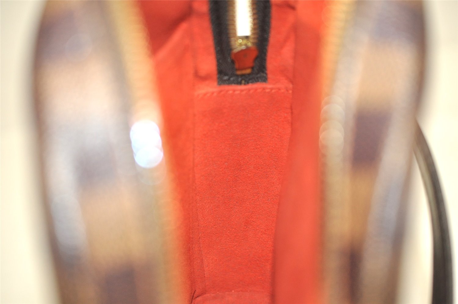 Authentic Louis Vuitton Damier Ipanema PM Shoulder Cross Bag N51294 LV 6241J