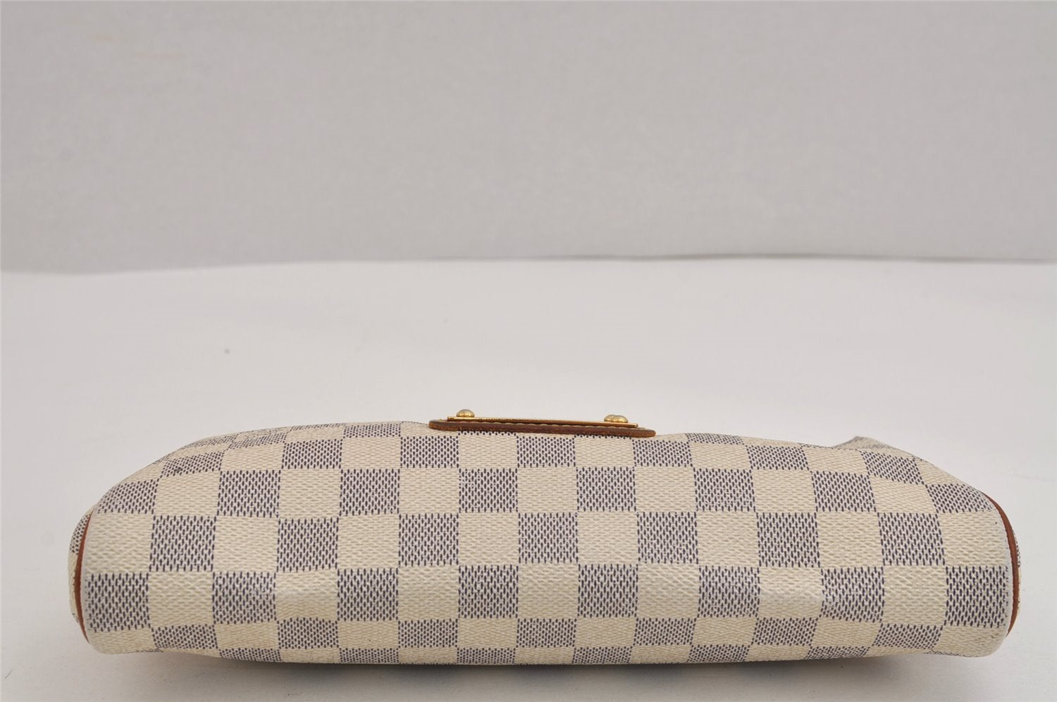 Auth Louis Vuitton Damier Azur Eva N55214 2Way Shoulder Accessories Pouch 6242J