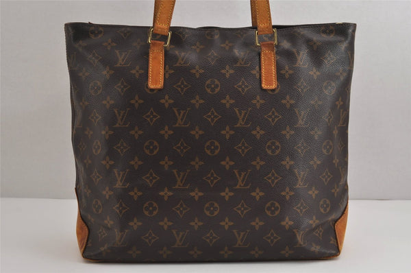 Authentic Louis Vuitton Monogram Cabas Mezzo Shoulder Tote Bag M51151 LV 6244J