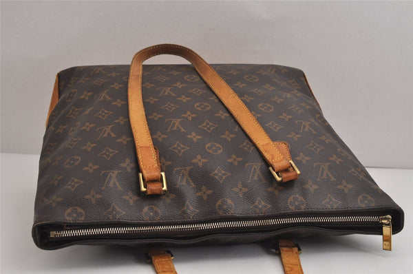 Authentic Louis Vuitton Monogram Cabas Mezzo Shoulder Tote Bag M51151 LV 6244J