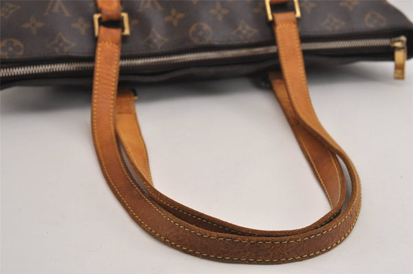 Authentic Louis Vuitton Monogram Cabas Mezzo Shoulder Tote Bag M51151 LV 6244J