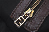 Authentic FENDI Vintage Shoulder Cross Body Bag Suede Leather Brown 6245I