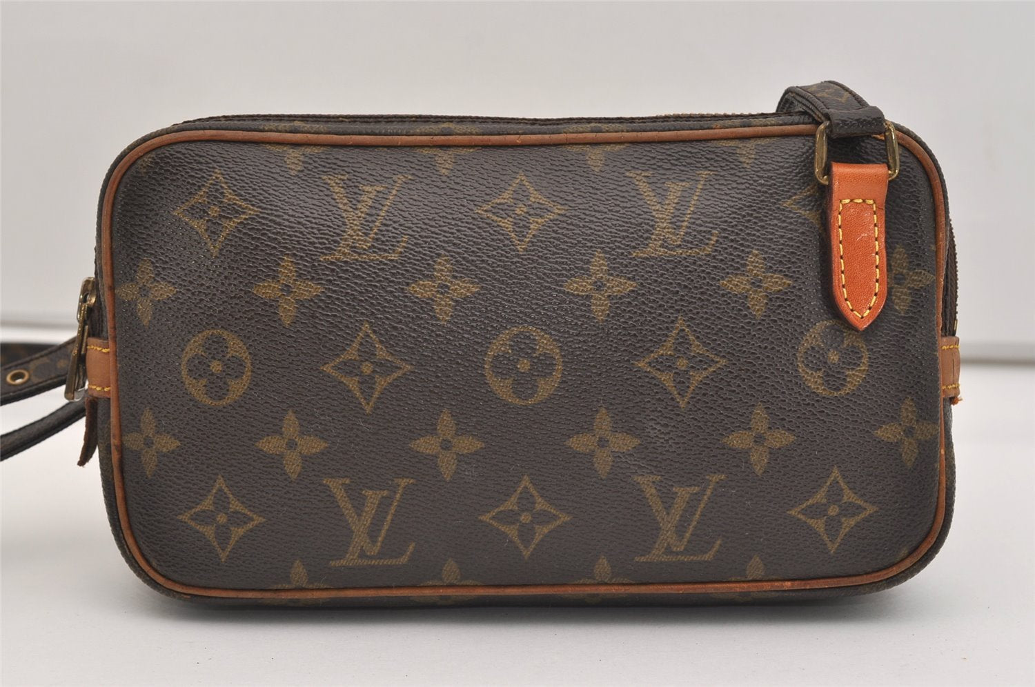 Auth Louis Vuitton Monogram Marly Bandouliere Shoulder Cross Bag M51828 LV 6245J