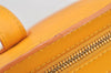 Authentic Louis Vuitton Epi Saint Jacques Hand Bag Yellow M52279 LV 6246I