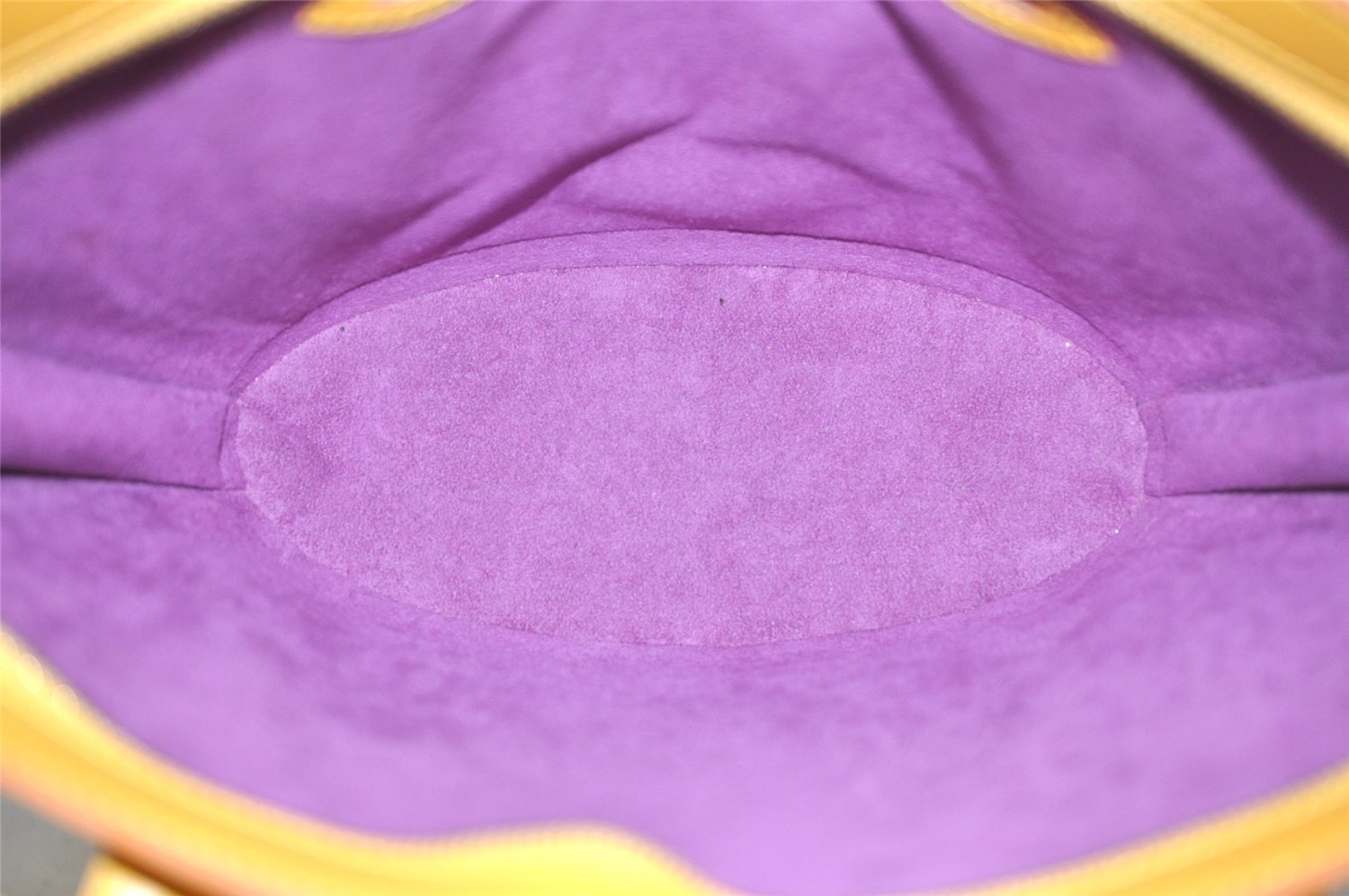 Authentic Louis Vuitton Epi Saint Jacques Hand Bag Yellow M52279 LV 6246I