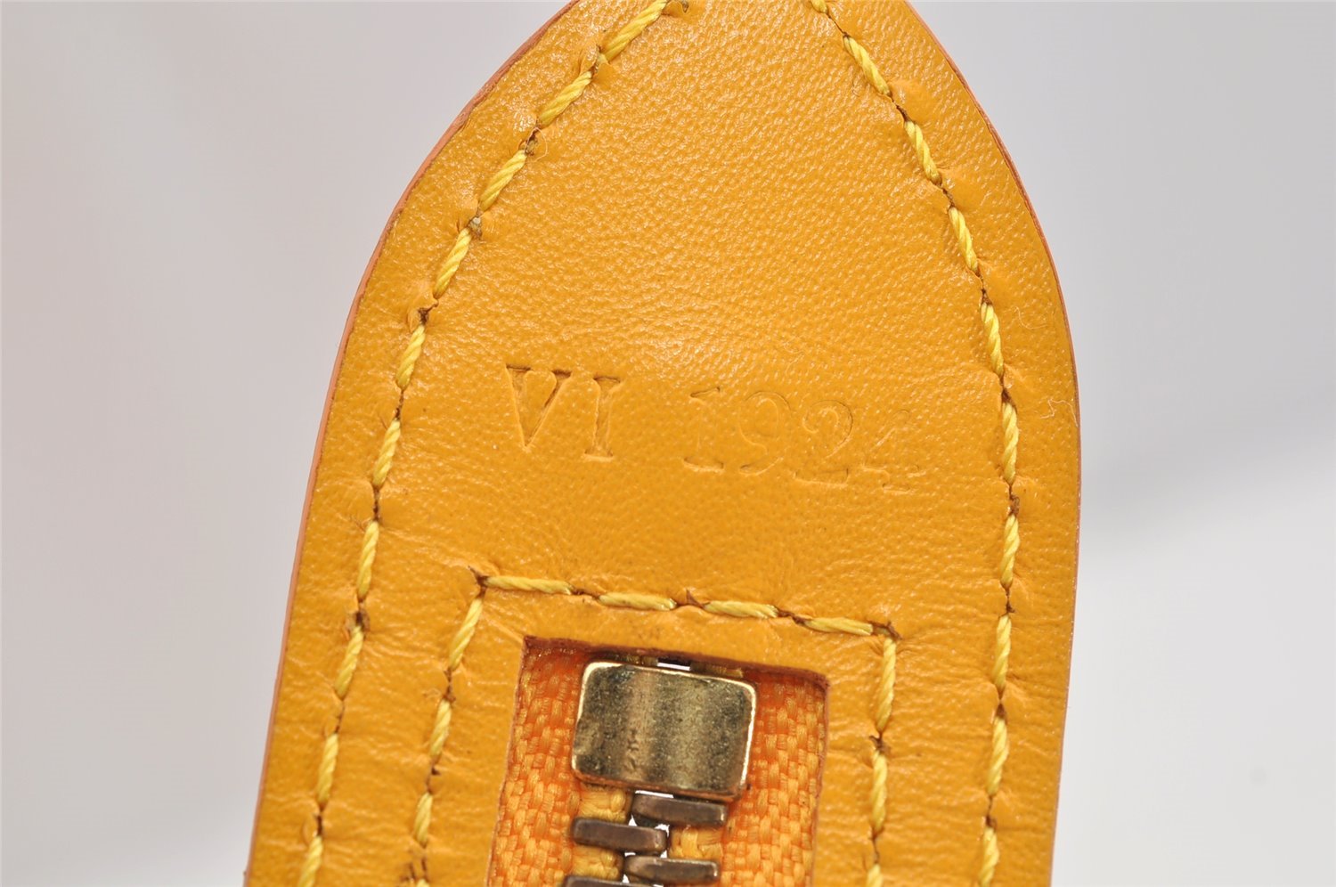 Authentic Louis Vuitton Epi Saint Jacques Hand Bag Yellow M52279 LV 6246I