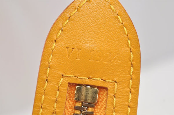 Authentic Louis Vuitton Epi Saint Jacques Hand Bag Yellow M52279 LV 6246I
