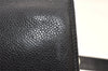 Authentic Christian Dior Shoulder Cross Body Bag Purse Leather Black 6246K