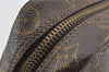 Auth Louis Vuitton Monogram Trousse Toilette 23 Clutch Hand Bag Old Model 6247K