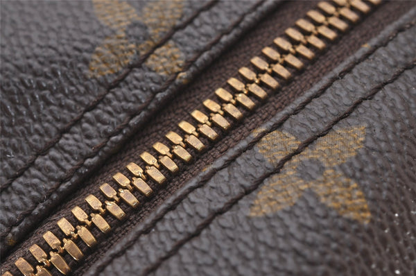 Authentic Louis Vuitton Monogram Deauville Hand Bag M47270 LV 6249I