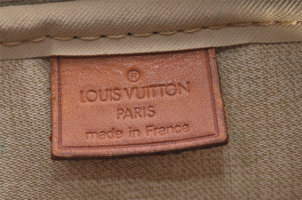 Authentic Louis Vuitton Monogram Deauville Hand Bag M47270 LV 6249I