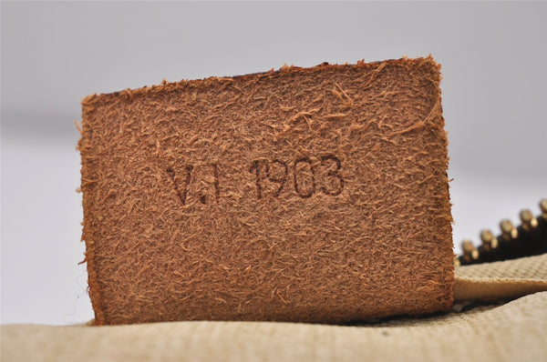 Authentic Louis Vuitton Monogram Deauville Hand Bag M47270 LV 6249I