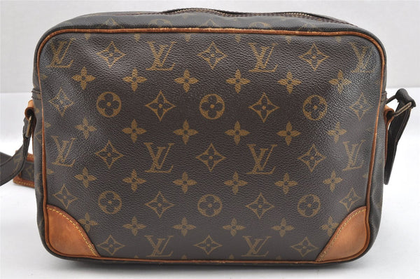 Authentic Louis Vuitton Monogram Nile Shoulder Cross Body Bag M45244 Junk 6251J