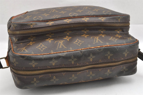 Authentic Louis Vuitton Monogram Nile Shoulder Cross Body Bag M45244 Junk 6251J