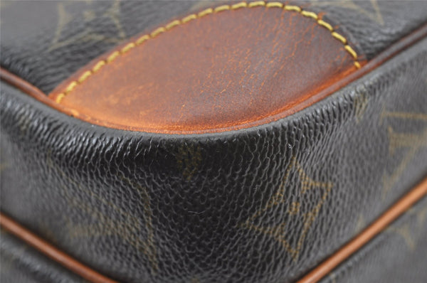 Authentic Louis Vuitton Monogram Nile Shoulder Cross Body Bag M45244 Junk 6251J