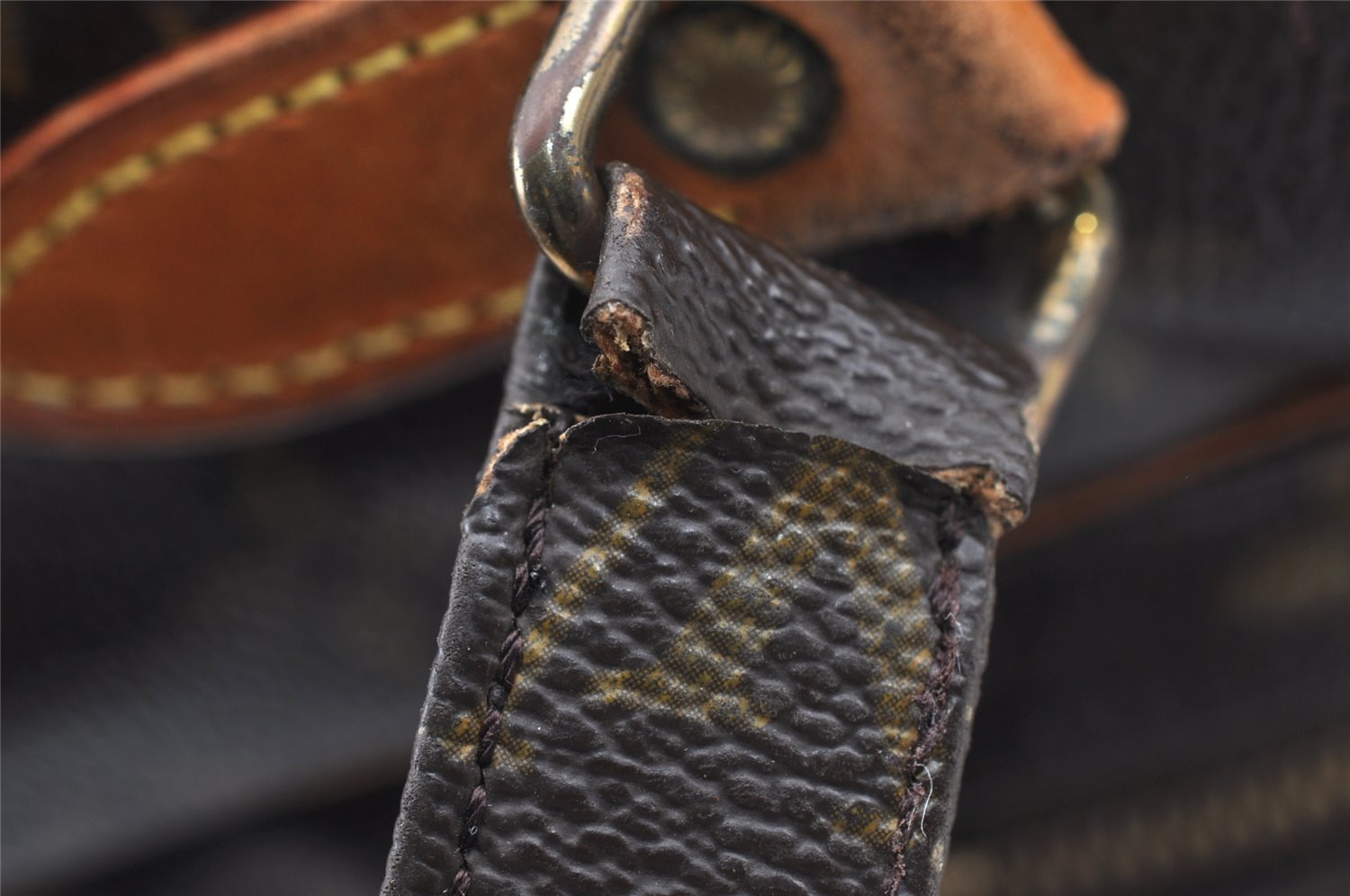 Authentic Louis Vuitton Monogram Nile Shoulder Cross Body Bag M45244 Junk 6251J