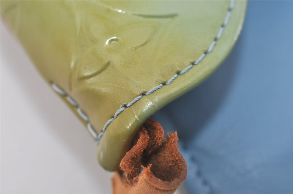 Auth Louis Vuitton Vernis Thompson Street Shoulder Bag Green M91009 Junk 6252I