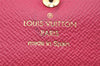 Auth Louis Vuitton Monogram Portefeuille Emilie Flower Wallet M64202 LV 6253J