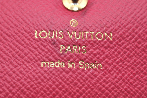 Auth Louis Vuitton Monogram Portefeuille Emilie Flower Wallet M64202 LV 6253J