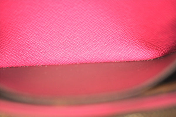 Auth Louis Vuitton Monogram Portefeuille Emilie Flower Wallet M64202 LV 6253J