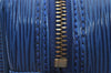 Authentic Louis Vuitton Epi Jeune Fille Shoulder Cross Bag Blue M52155 LV 6255I