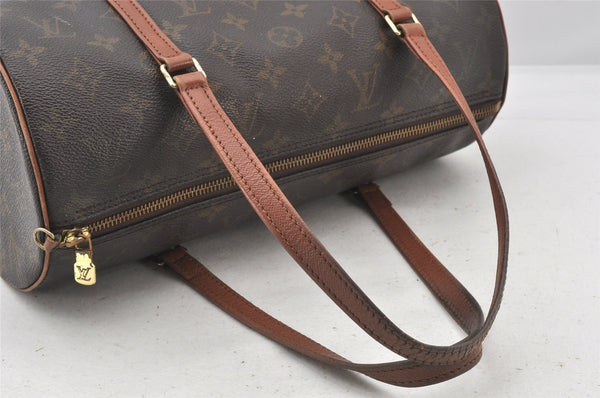 Authentic Louis Vuitton Monogram Papillon 30 Hand Bag Old Model LV 6255K