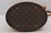 Authentic Louis Vuitton Monogram Bucket GM Shoulder Tote Bag M42236 Junk 6256J