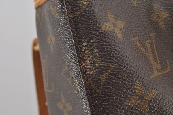 Authentic Louis Vuitton Monogram Bucket GM Shoulder Tote Bag M42236 Junk 6256J