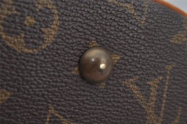 Authentic Louis Vuitton Monogram Bucket GM Shoulder Tote Bag M42236 Junk 6256J