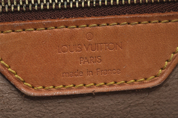 Authentic Louis Vuitton Monogram Bucket GM Shoulder Tote Bag M42236 Junk 6256J