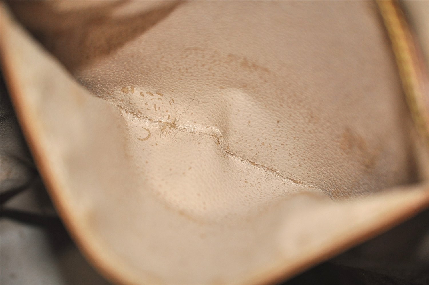 Authentic Louis Vuitton Monogram Bucket GM Shoulder Tote Bag M42236 Junk 6256J