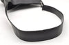 Authentic GUCCI Vintage Shoulder Cross Body Bag Purse Leather 91761 Black 6256K