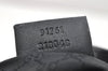 Authentic GUCCI Vintage Shoulder Cross Body Bag Purse Leather 91761 Black 6256K