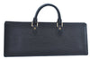 Authentic Louis Vuitton Epi Sac Triangle Hand Bag Black M52092 LV 6257I