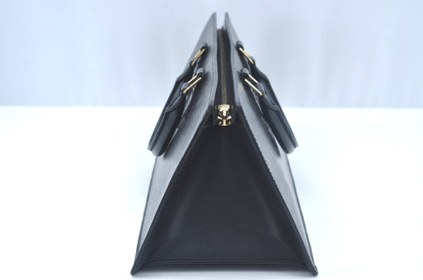 Authentic Louis Vuitton Epi Sac Triangle Hand Bag Black M52092 LV 6257I