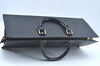 Authentic Louis Vuitton Epi Sac Triangle Hand Bag Black M52092 LV 6257I